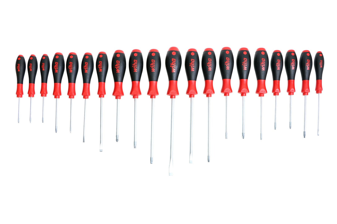 Wiha Tools 30299 20 Piece SoftFinish Screwdriver Set