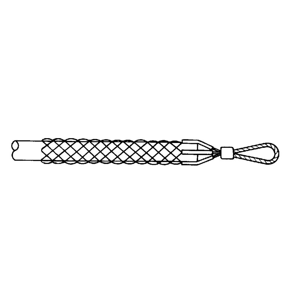 Greenlee 30536 Light-Duty Basket-Type Pulling Grip 0.5" - 0.61"