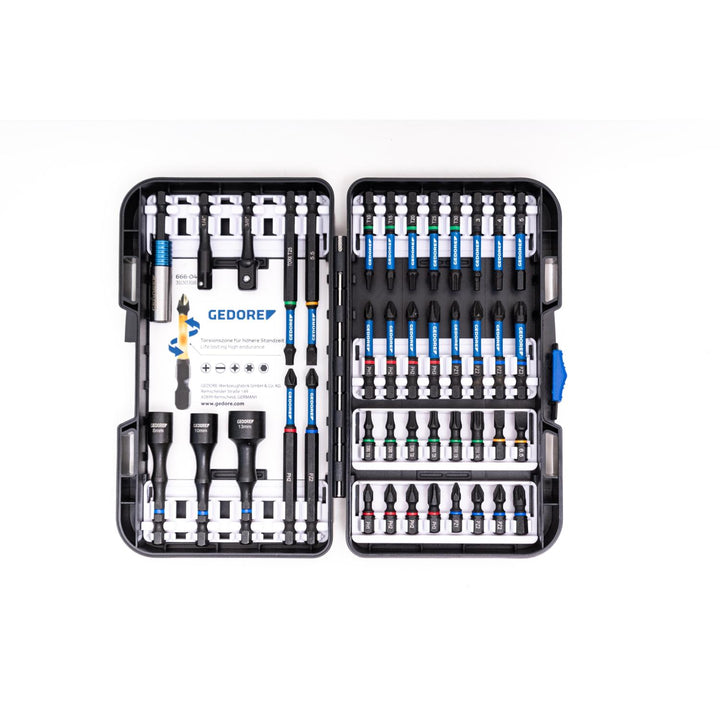 Gedore 3100316 Torsion Bit Set 42 pieces