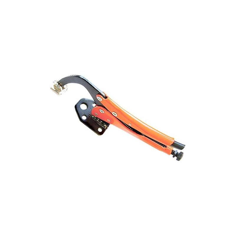 Grip-On 22212 Hold-Down Table Clamp, Orange, L.12 Inch
