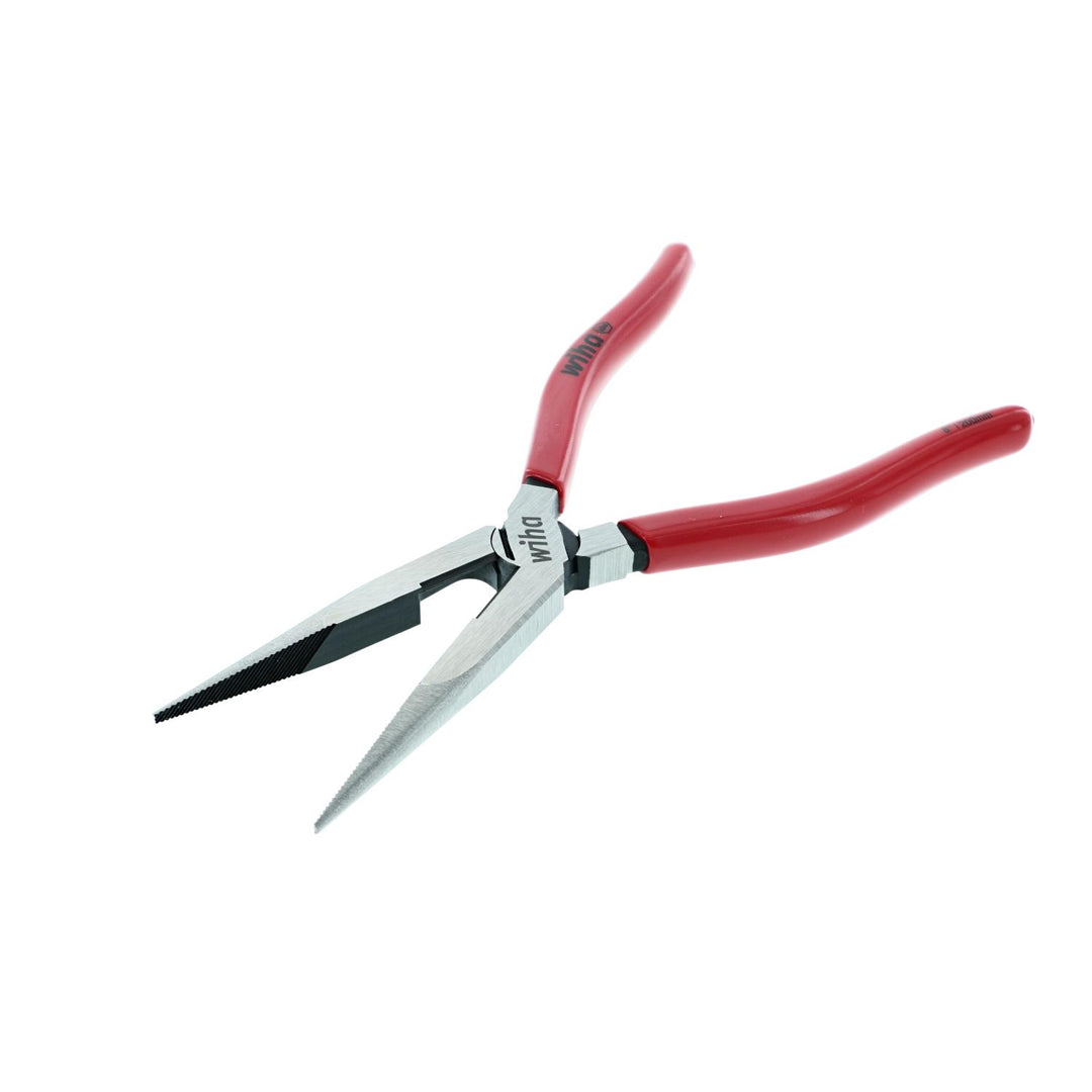 Wiha Tools 32621 Soft Grip Long Nose Pliers, 8"