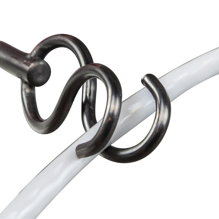 Klein Tools 56512 Splinter Guard Wire Fish Rod and Glow Rod Attachment Double-S Hook