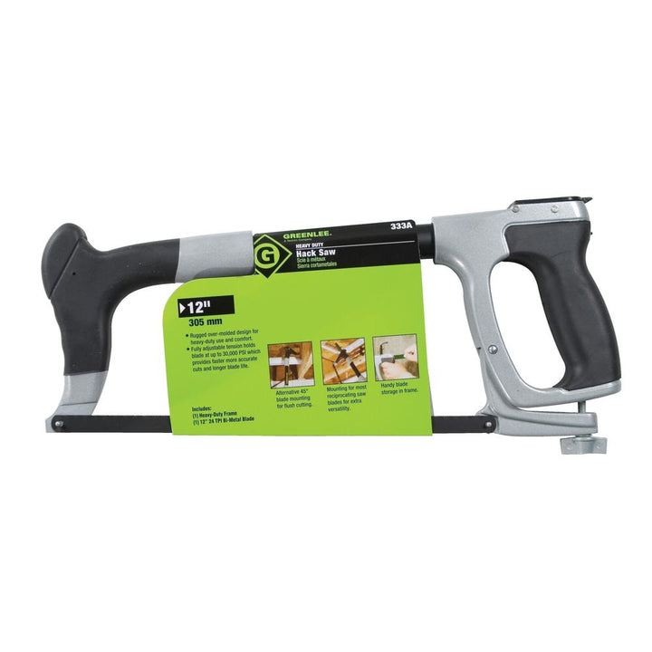 Greenlee 333A 12" Heavy Duty Hacksaw