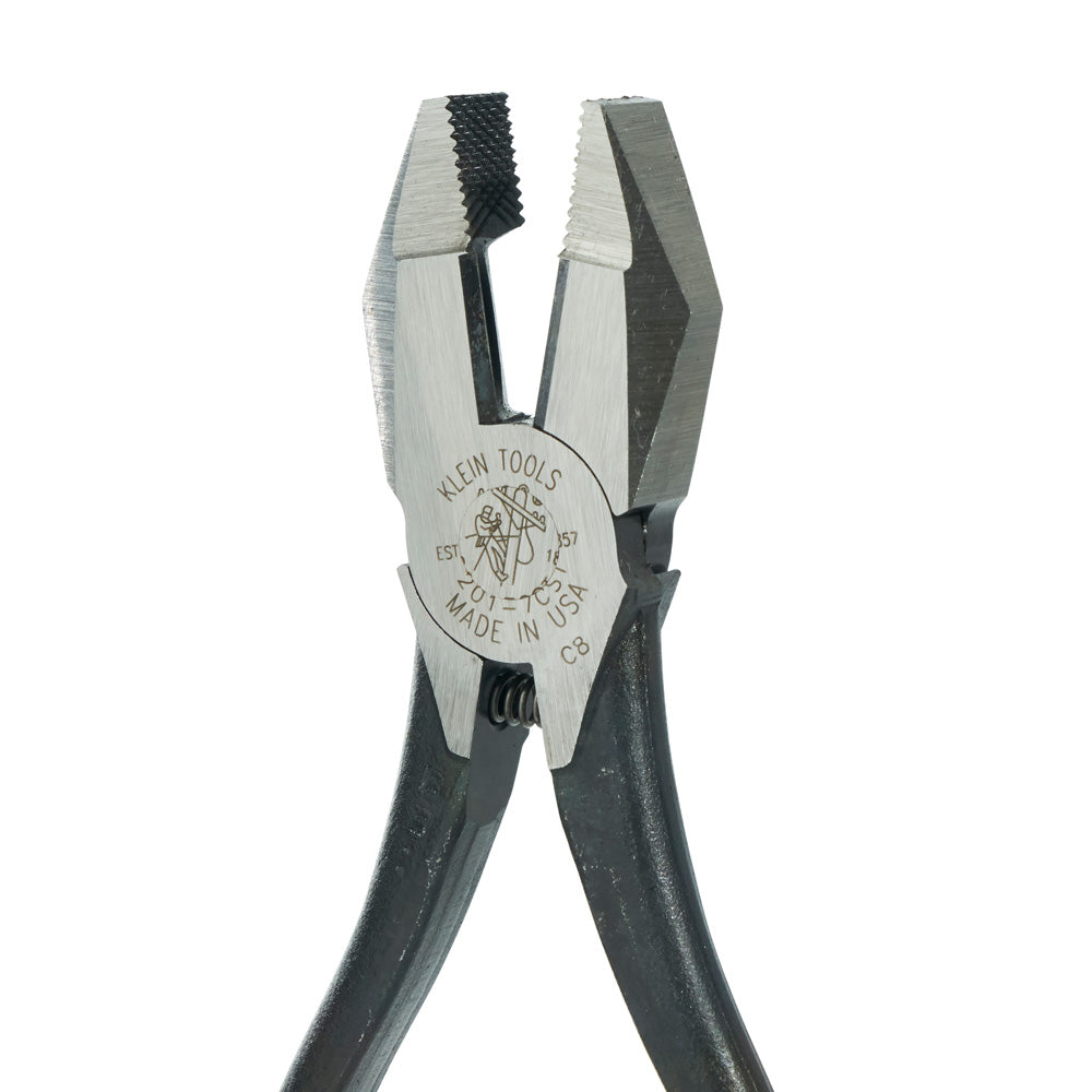 Klein Tools 201-7CST Ironworker's Pliers, 9-Inch