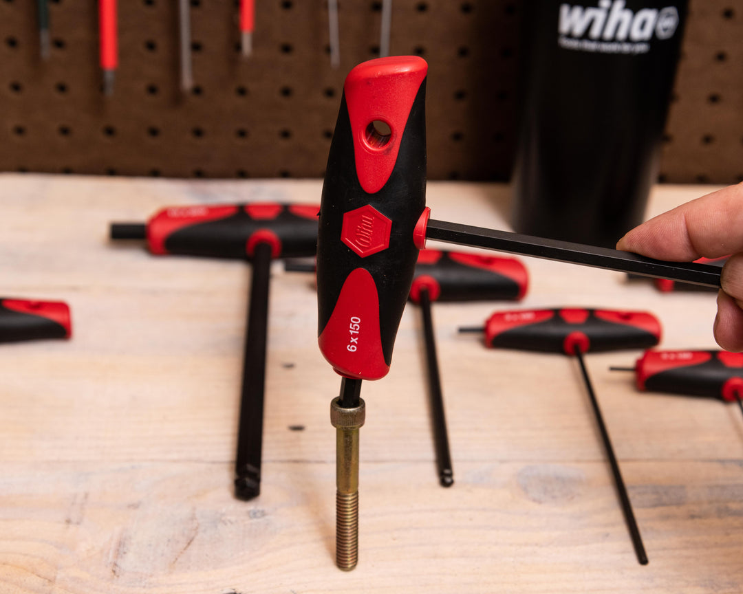 Wiha Tools 33496 8 Piece SoftGrip Hex Metric T-handle Set