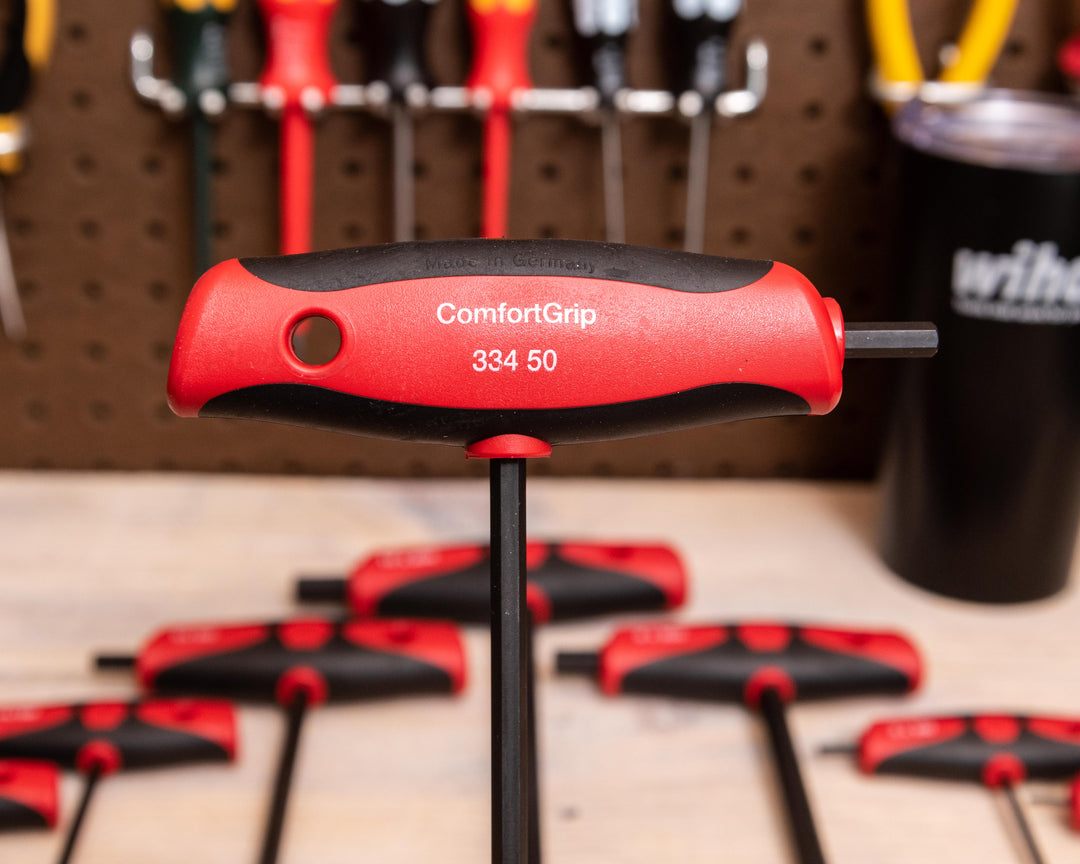 Wiha Tools 33496 8 Piece SoftGrip Hex Metric T-handle Set
