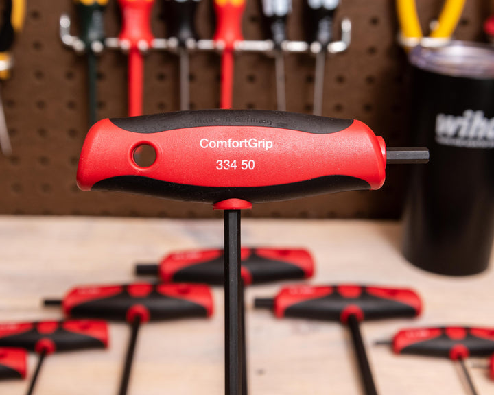 Wiha Tools 33496 8 Piece SoftGrip Hex Metric T-handle Set