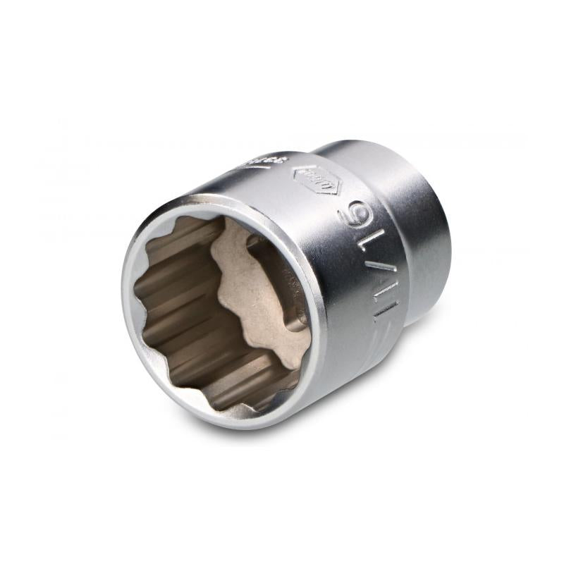 Wiha Tools 33717 3/8 Inch Drive Socket, 12 Point, 11/16 Inch