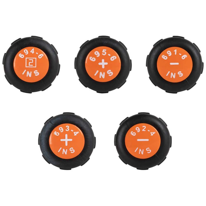 Klein Tools 33736INS Screwdriver Set, 1000V Slim-Tip Insulated and Magnetizer, 6-Piece