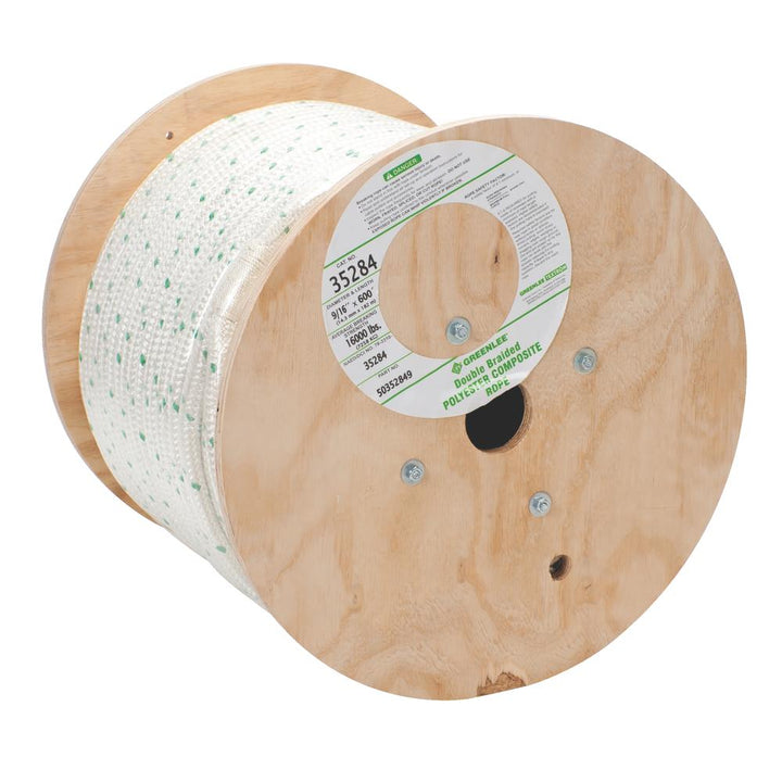 Greenlee 35284 Nylon/Polyester Rope - 9/16" X 600'