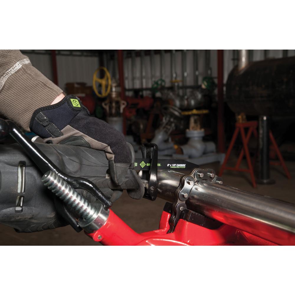 Greenlee 353-618RS Reciprocating Saw Blade, 6" x 18 TPI