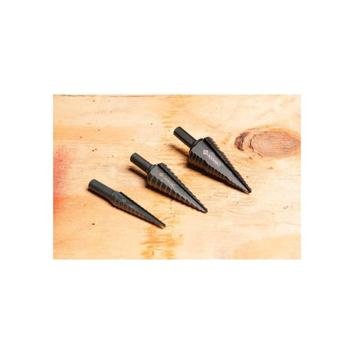Greenlee 35884C XT Cobalt Step Bit Kit #1, #3, & #8