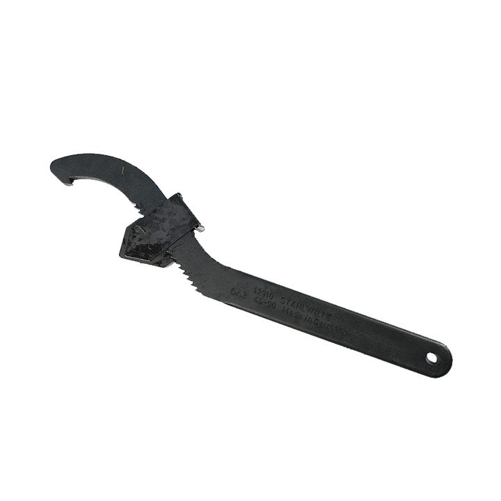 Stahlwille 44010002 12910 Adjustable Hook Spanner, 45 - 90 mm