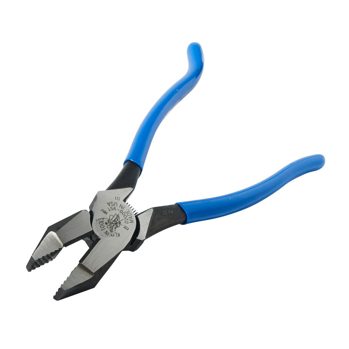 Klein Tools D2000-9ST Ironworker's Pliers, Heavy-Duty Cutting, 9"