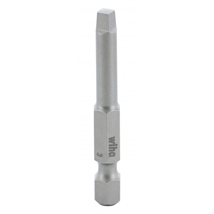 Wiha Tools 74819 Square Power Bit, #3 x 50 mm, 10 Pk.