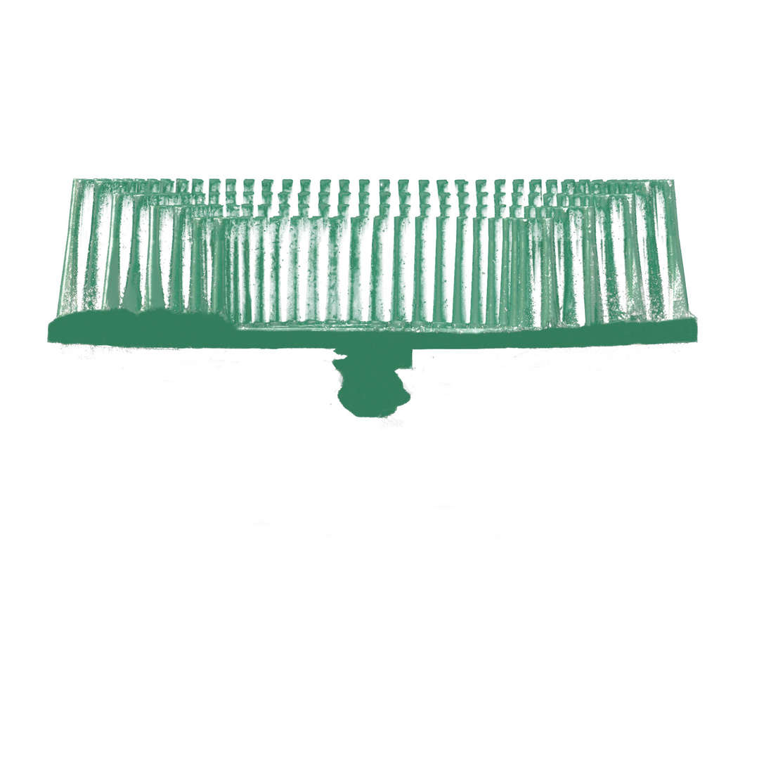 Scotch-Brite Roloc Bristle Disc, RD-ZB, 50, TR, Green, 3 in x 5/8 in,
Tapered