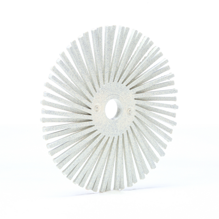 Scotch-Brite Radial Bristle Disc, 3 in x 3/8 in 120, 10/Carton