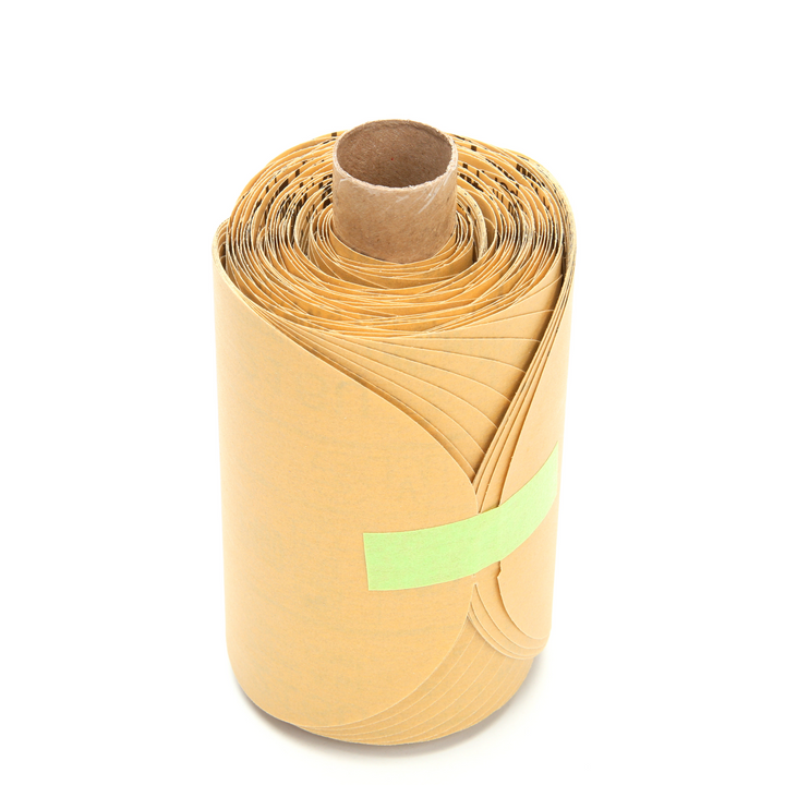 3M Stikit Gold Paper Disc Roll 216U, P400 A-weight, 5 in x NH, Die
500X