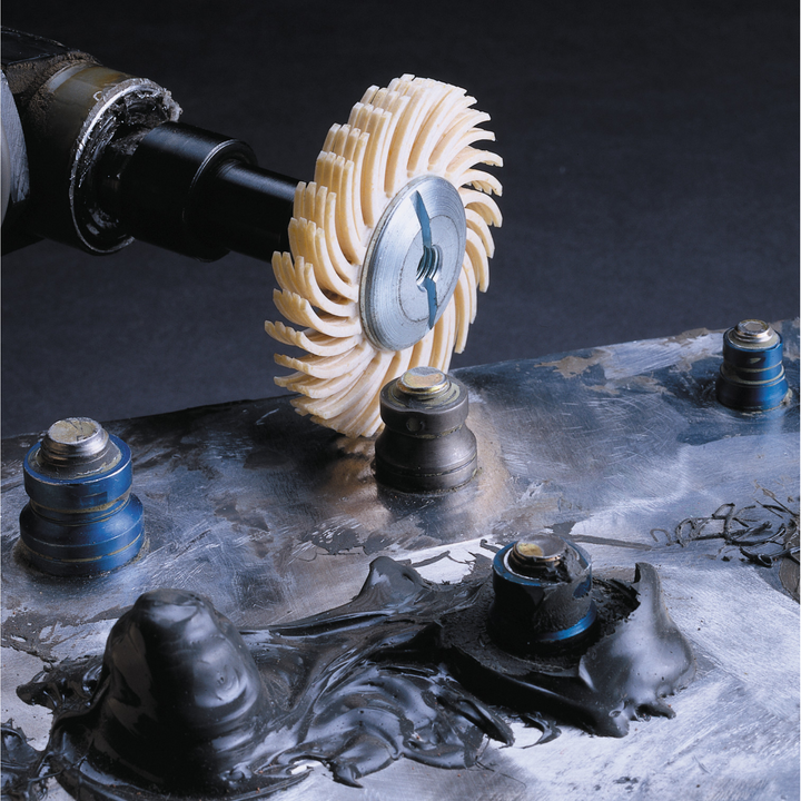 Scotch-Brite SR Radial Bristle Disc, 3 in x 3/8 in, 10/Carton