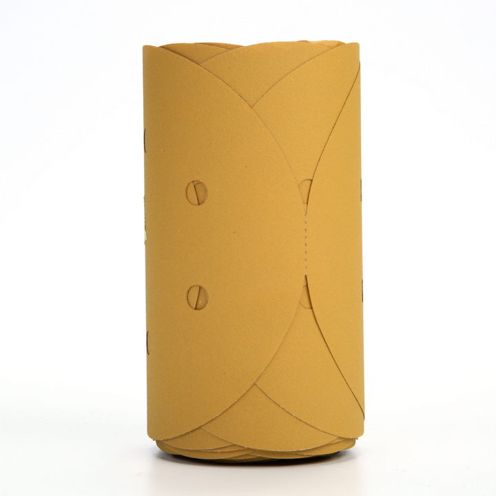 3M Stikit Gold Film Disc Roll Dust Free, 01379, 6 in, P180, 125 discs
per roll