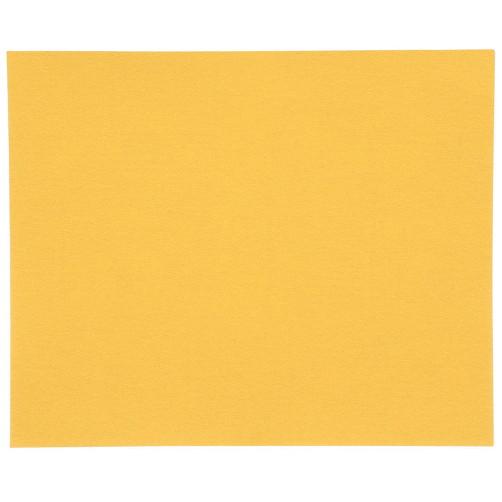 3M Gold Abrasive Sheet, 02548, P100 grade, 9 in x 11 in, 50 sheets per
pack