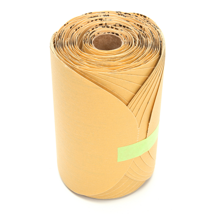 3M Stikit Gold Paper Disc Roll 216U, P220 A-weight, 6 in x NH, Die
600Z