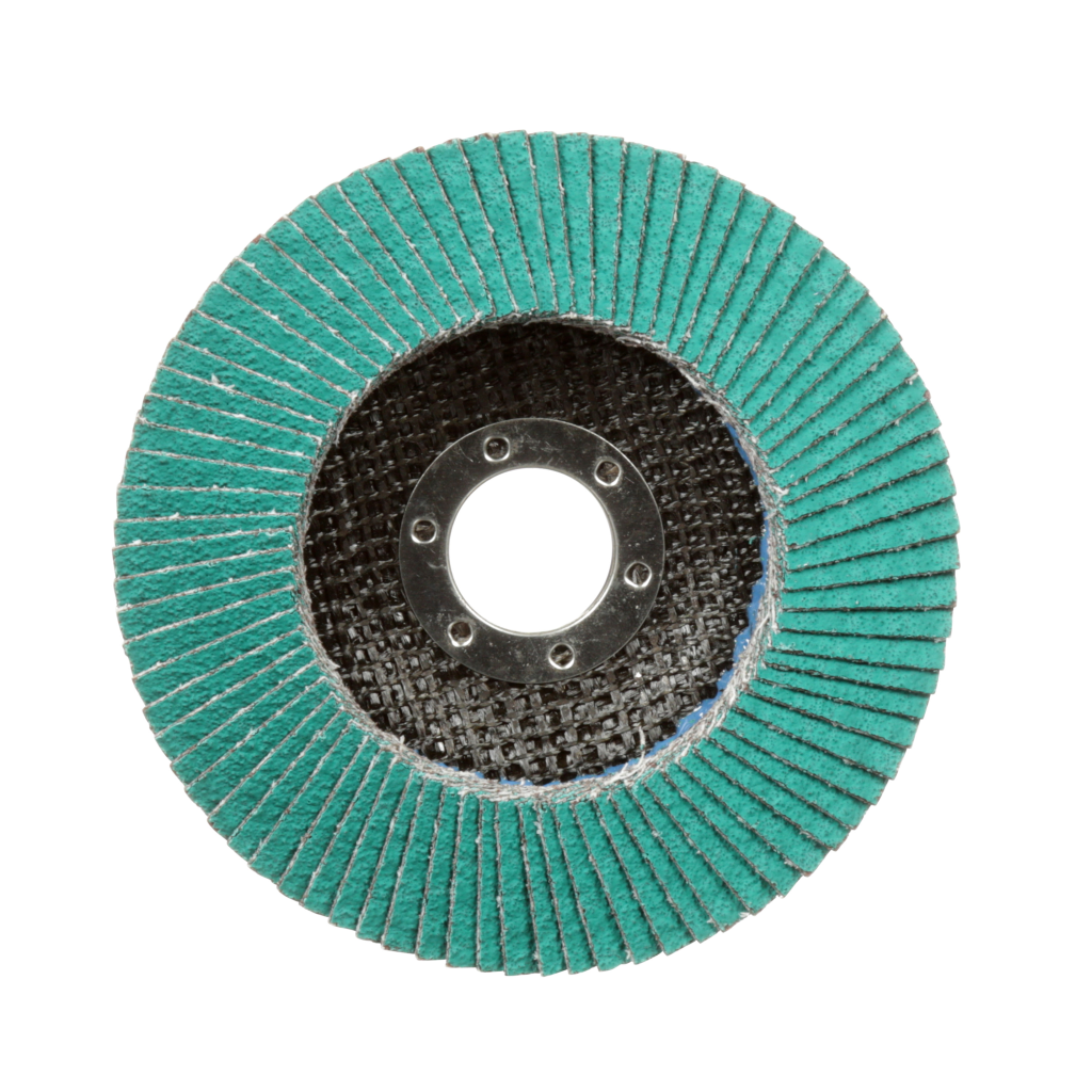 3M Flap Disc 577F, 80, T29, 4-1/2 in x 7/8 in