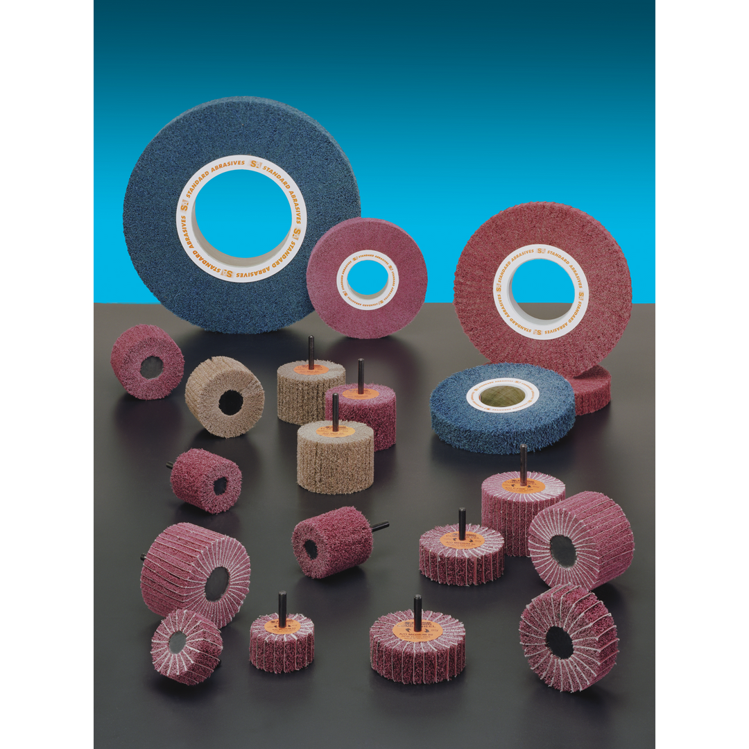 Standard Abrasives Buff and Blend Flap Brush, 875015, Hard Heavy Duty
A