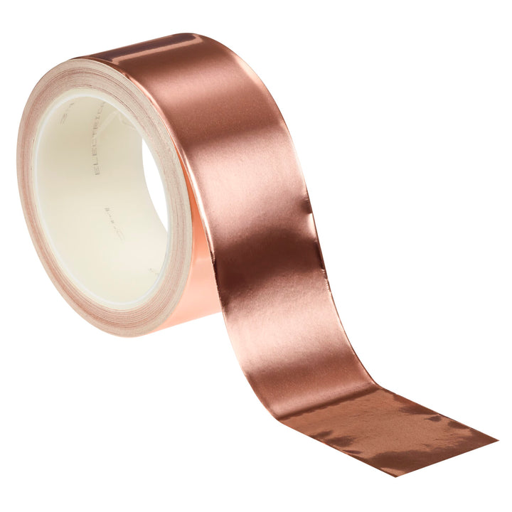 3M EMI Copper Foil Shielding Tape 1181, 2 in x 18 yd (50,80 mm x 16.5
m)