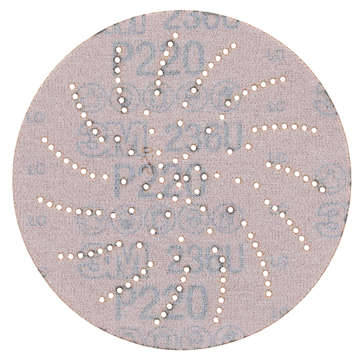 3M Xtract Paper Disc 236U, 55500, P180 C-weight, 5 in, Die 500LG,
50/Carton