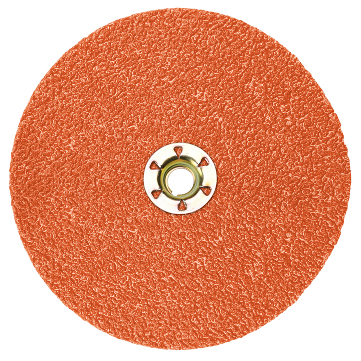 3M Cubitron II Fibre Disc 987C, TN Quick Change, 7 in, 80+, 25/Bag