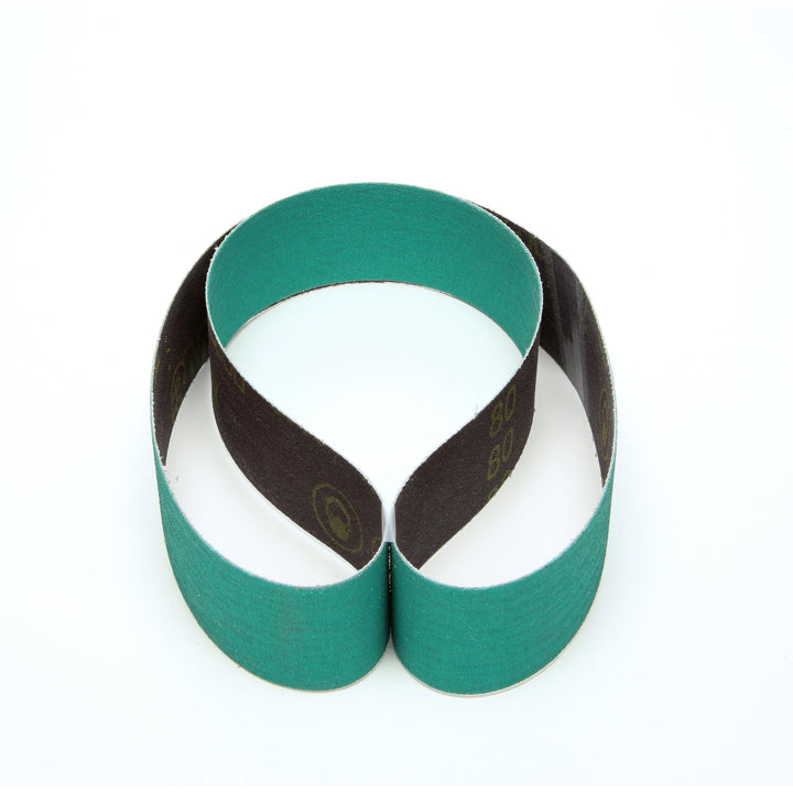 3M Cloth Belt 577F, 80 YF-weight, 2 in x 48 in, Film-lok, Single-flex,
25/Pac