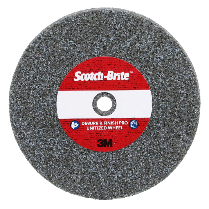 Scotch-Brite Deburr & Finish Pro Unitized Wheel, DP-UW, 4C Medium+