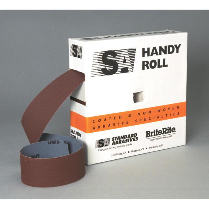 Standard Abrasives Aluminum Oxide Handy Roll, 708744, P100 J-weight