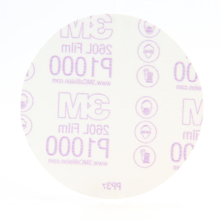 3M Stikit Film Disc 260L, 83680, 5 in x NH Die# 500X P1000, 100 per
roll