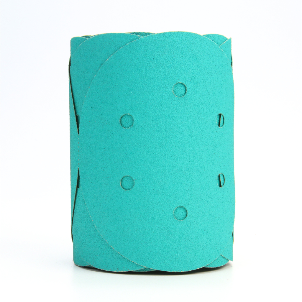 3M Stikit Green Disc Roll Dust Free, 01566, 6 in, 80, 100 discs per
roll