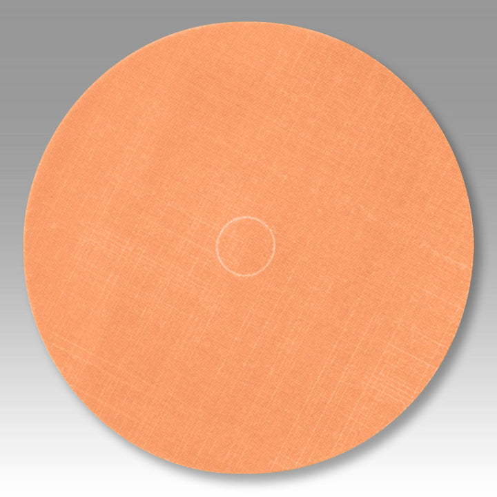 3M Trizact Hookit Film Disc 268XA, A5 3MIL, Orange, 11-1/4 in x NH,
Die 1125E
