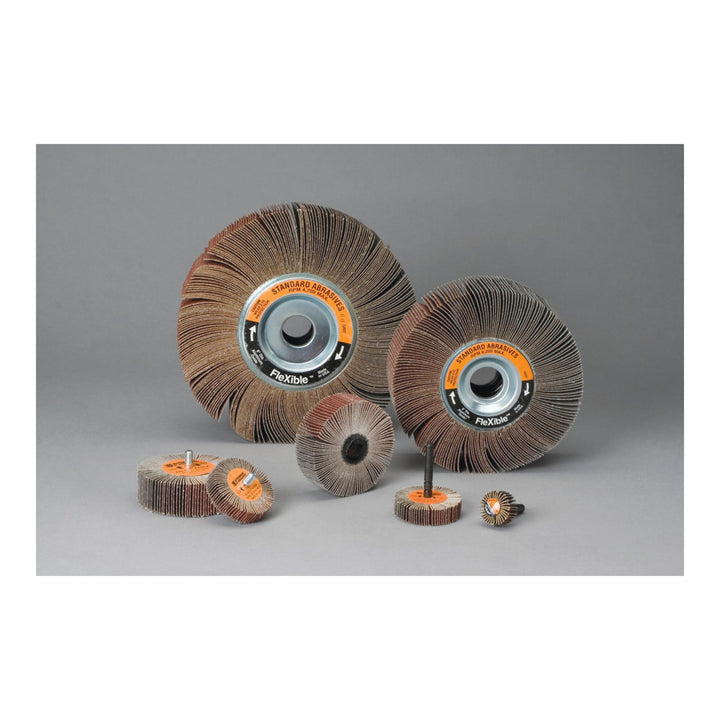 Standard Abrasives Aluminum Oxide Flexible Flap Wheel, 661428, 120