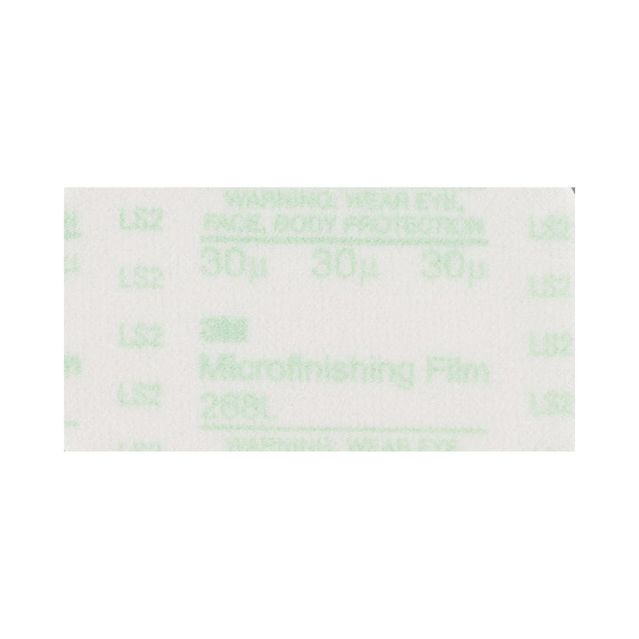 3M Microfinishing PSA Film Sheet 268L, 8 1/2 in x 11 in, 30 Mic, Type
D