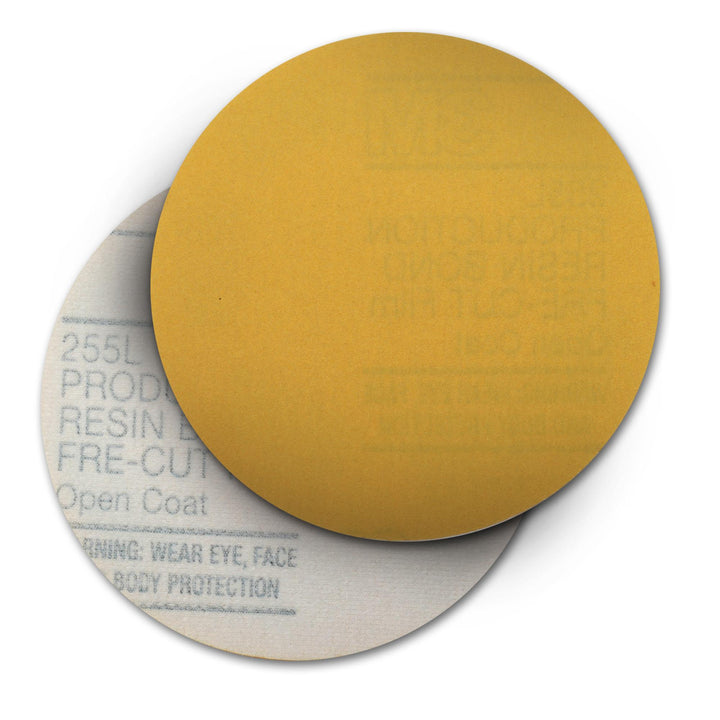 3M Hookit Gold Film Disc 255L, 5 in x NH, 5 Hole, P220, D/F, Die
500FH