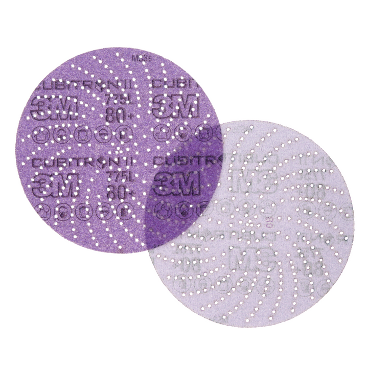 3M Xtract Cubitron II Film Disc 775L, 80+, 6 in, Die 600LG, 50/Carton