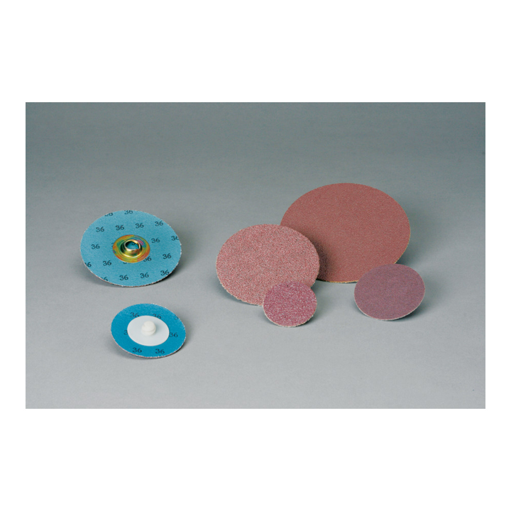 Standard Abrasives Quick Change Aluminum Oxide 2 Ply Disc, 592406, 80,
TR, Brown