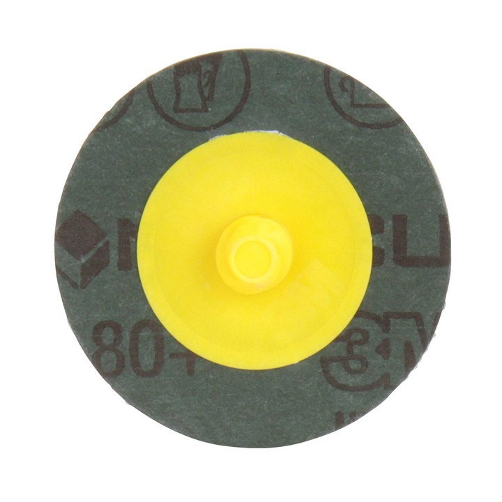 3M Cubitron II Roloc Fibre Disc 987C, 80+, TR, 2 in, Die R200P,
50/Carton