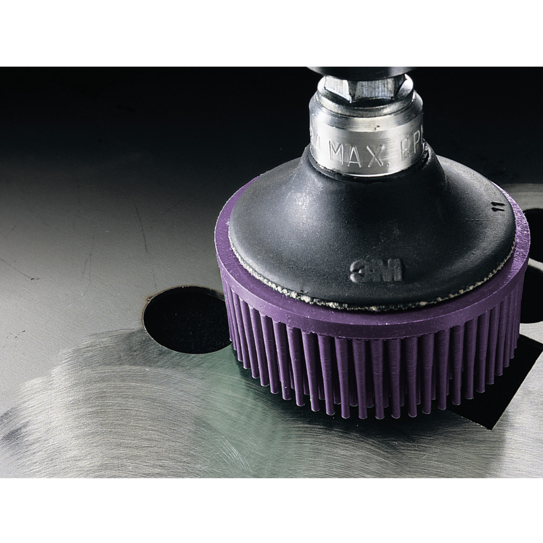 Scotch-Brite Roloc Body Man's Bristle Disc, 07540, 1 in 36, 6/Carton