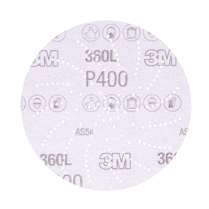 3M Xtract Film Disc 360L, 20888, P400 3MIL, 3 in, Die 300LG,
100/Carton