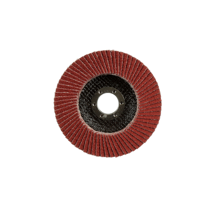 3M Cubitron II Flap Disc 967A, 40+, T27, 4-1/2 in x 7/8 in, 10
ea/Case
