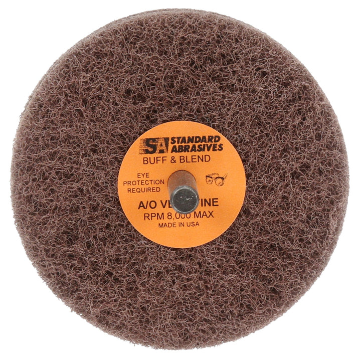 Standard Abrasives Buff and Blend GP Wheel 880516, 3 in x 3 Ply x 1/4
in A VFN