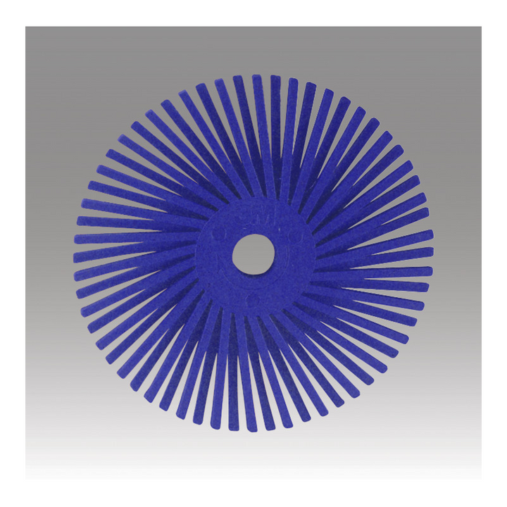 Scotch-Brite Radial Bristle Disc, 1 in x 1/8 in 400