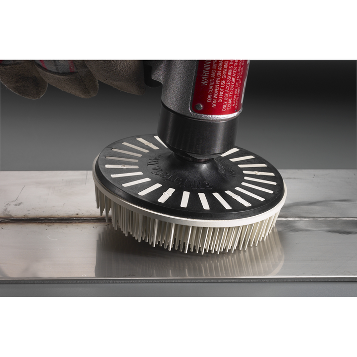 Scotch-Brite Bristle Disc, 36, 4-1/2 in x 5/8 in-11 Internal