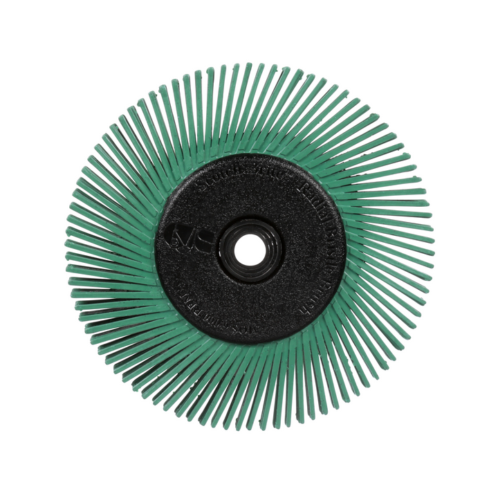 Scotch-Brite Radial Bristle Brush, 6 in x 1/2 in x 1 in 50 With
Adapter